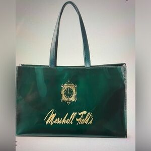Marshall Fields tote iconic logo new
